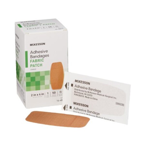 Tan Adhesive Bandage Strip